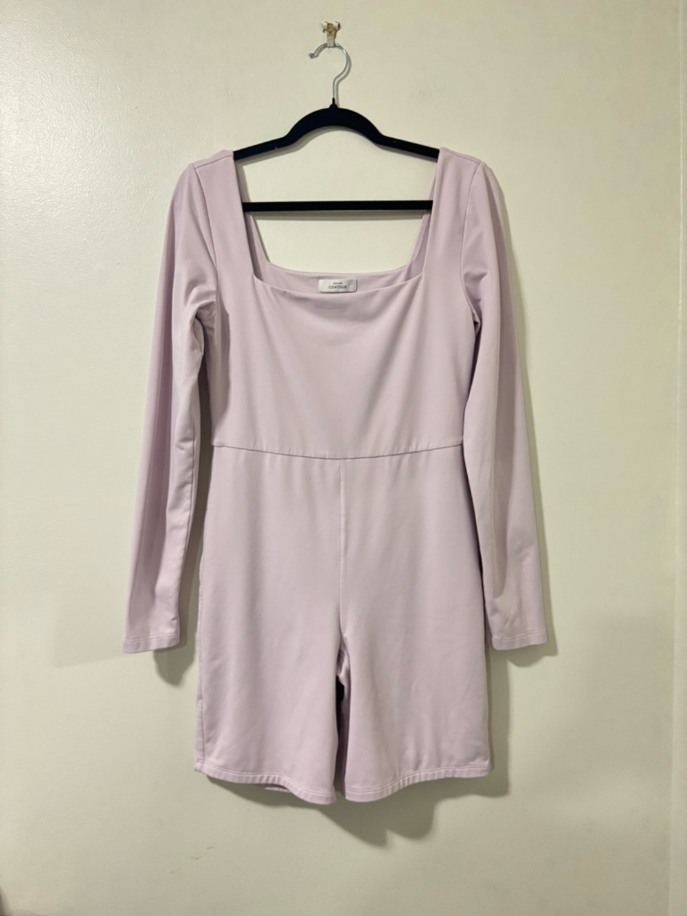 Aritzia Babaton Contour Squareneck Longsleeve Romper - Picture 4 of 8